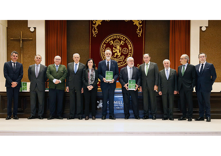 foto noticia Ignacio Galán y Miguel Arias Cañete presentan la décima edición de ‘Cuadernos de Derecho para Ingenieros’, centrada en la Agenda 2030 de la ONU.
